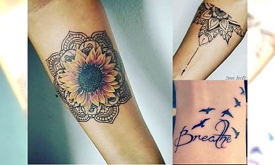 Tatuaż na ręce - prześliczne wzory dla kobiet