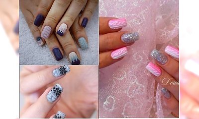 Manicure 2017: Paznokcie sweterki-ombre. Co wyjdzie z połączenia dwóch najgorętszych trendów?