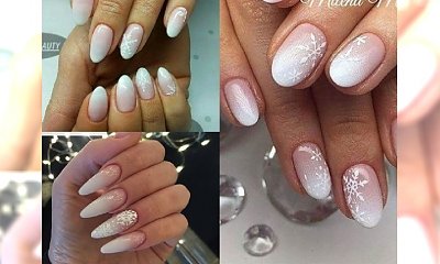 Manicure 2017: Śnieżne baby boomer! Zobacz idealne propozycje na zimowy manicure