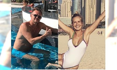 Cezary Pazura potwierdził, że jego żona jest W 3 CIĄŻY! Tymczasem święta spędzili w Dubaju