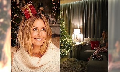 Małgorzata Rozenek pokazała mieszkanie udekorowane na święta. Ładne?