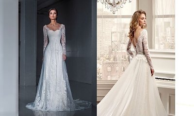20 absolutnie przepięknych sukien ślubnych z koronką na sezon 2018