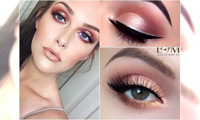 Makijaż rose gold - propozycja na święta dla wielbicielek subtelnego rozświetlenia
