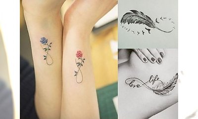 17 ślicznych inspiracji na tatuaż z symbolem nieskończoności