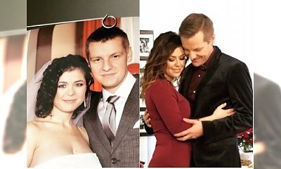 Kasia Cichopek pokazała zdjęcie ze ślubu Kingi i Piotra z "M jak miłość"! Pamiętacie, jak wyglądała jej suknia ślubna?
