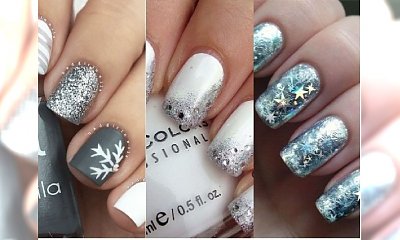 Manicure 2018: srebrne zimowe paznokcie. Zobaczcie najpiękniejsze propozycje