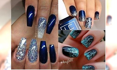 Manicure 2018: zimowy niebieski manicure. W numerze 3 się zakochasz!