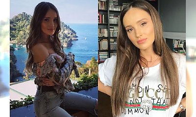 Marina na wakacjach w Dubaju pozuje w SKĄPYM BIKINI: "Ładowanie baterii". Widać, że jest w ciąży?