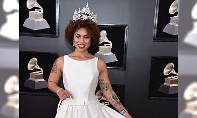 Grammy 2018: Piosenkarka pojawiła się w szokującej sukni. Spójrzcie w dół. Hit czy kit?