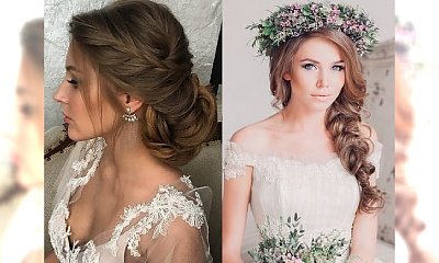 Piękne fryzury ślubne ze słowiańskim akcentem – galeria fryzjerskich trendów 2018
