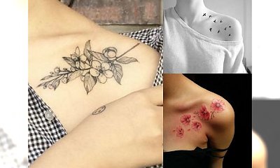 Tatuaże na obojczyk – top 20 pomysłowych wzorów dla dziewczyn