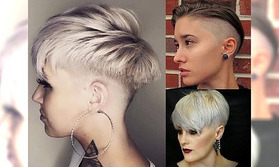 15 damskich fryzur dla krótkich włosów - cięcia z grzywką, undercut i pixie