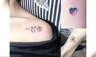 Małe tatuaże 2018 - można się w nich zakochać!