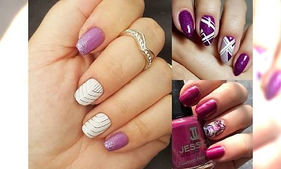 Manicure we wszystkich odcieniach fioletu - przegląd najpiękniejszych zdobień