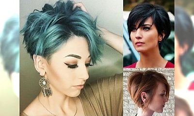Nowoczesne cięcia 2018 - kobiece fryzury dla krótkich włosów