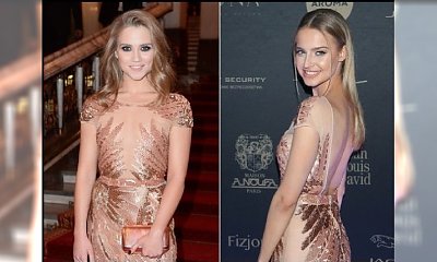 Agnieszka Kaczorowska i Karolina Pisarek w takiej samej sukience. Która lepiej?