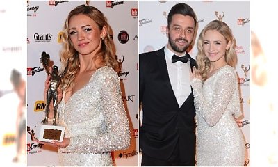 TELEKAMERY 2018: Basia Kurdej-Szatan niczym ANIOŁ! To była jedna z najpiękniejszych kreacji gali