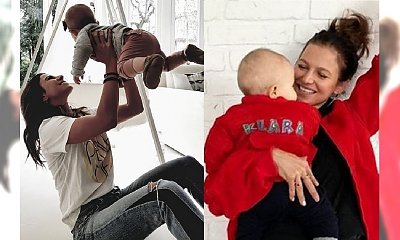 Klara Lewandowska stawia pierwsze kroki na obozie mamy! "Część mnie 'spaceruje' na tym świecie"