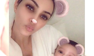 Kim Kardashian pokazała córkę Chicago! JEST ŚLICZNA, ale "PO CO TE FILTRY?" zwracają uwagę fani