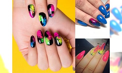 Smoke nails - efekt kolorowego dymu na paznokciach to największy hit tej wiosny