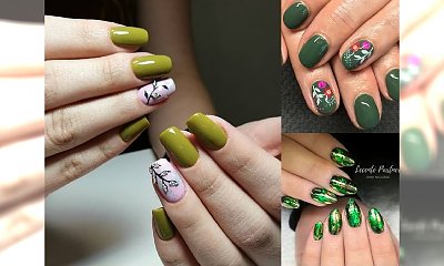 Green manicure - 20 pomysłów na wiosenną stylizację paznokci