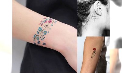 Małe tatuaże z najmodniejszymi motywami tego roku - galeria