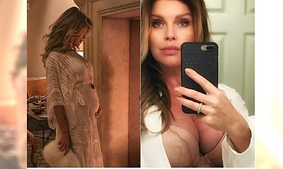 50-letnia Kinga Korta z "Żon Holywood" pokazuje GOŁY CIĄŻOWY BRZUCH! "Czas mija tak szybko"
