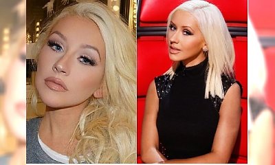 Christina Aguilera zawsze ma bardzo mocny makijaż. Bez niego jest nie do poznania!