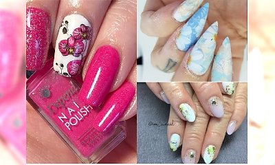 Manicure 2018: Tej wiosny rządzą kwiaty! Zobacz najpiękniejsze propozycje na wiosenny kwiatowy manicure