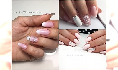 Modny manicure ślubny: nude, perłowy, z koronką. 30 najlepszych inspiracji dla panny młodej