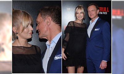 Pazurowie na premierze "Pitbulla". Od pokaźnego brzuszka Edyty ciekawsza była tylko jej urocza fryzura