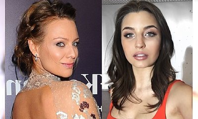 Julia Wieniawa i Magdalena Boczarska ODSŁANIAJĄ POŚLADKI w takiej samej stylizacji