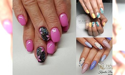Wiosenne hybrydy z modnymi wzorkami - 25 pomysłów na urzekający manicure