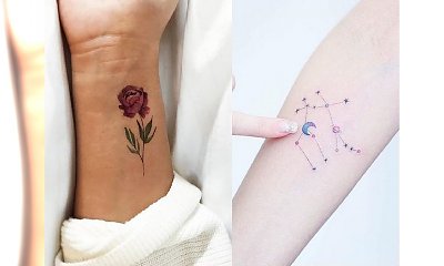 Małe tatuaże na rękę! 30 ślicznych wzorów dla dziewczyn