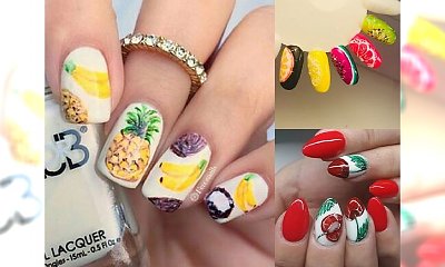 Owocowy manicure - 20 soczystych pomysłów na barwną stylizację paznokci