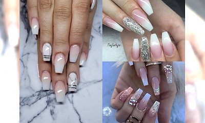 Manicure 2018: Baby Boomer Glamour - idealna propozycja na manicure ślubny!