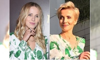Katarzyna Zielińska i Jessica Mercedes w takiej samej sukience. Tylko jedna z nich wyglądała w niej jak milion dolarów