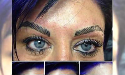 Microblading grozy. Oszpecone klientki pokazały "dzieła" pseudokosmetyczek. MASAKRA!