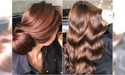Rose brown - modny kolor włosów dla brunetek. Takiego miksu jeszcze nie próbowałyście!