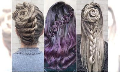 Fryzurowy hit lata: PLECIONE RÓŻE. Zobaczcie, jak zrobić supermodne braided roses!