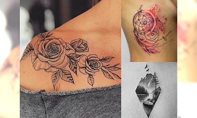 Kobiece tatuaże 2018 - ponad 30 supermodnych, unikalnych wzorów