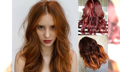 Koloryzacja włosów na lato 2018 - czerwienie i rudości w najmodniejszych odcieniach!