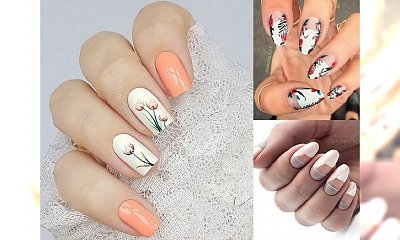 Jasny manicure na wiosnę i lato - prześliczne pomysły na dziewczęcą stylizacje paznokci