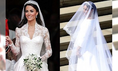 Suknie ślubne Meghan i Kate. Która księżna prezentowała się lepiej?