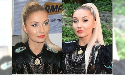 Cleo cała w skórze i piórach. Ale najgorsze są buty. Hot or not?