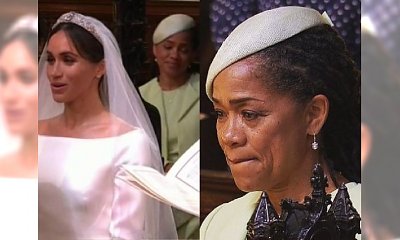 Mama Meghan Markle płacze na ślubie córki i księcia Harry'ego. To najbardziej wzruszający moment ceremonii