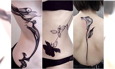 Czarne tatuaże - eleganckie wzory dla współczesnej femme fatale