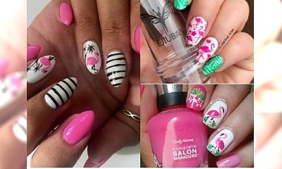 Manicure 2018: Flamingi powracają! Zobacz najpiękniejsze zdobienie na lato 2018