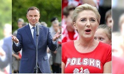 WOW, JAKA SEXY! Obcisły t-shirt UWYDATNIŁ jej kształty! Takiej Agaty Dudy jeszcze nie widzieliście!