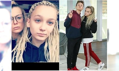 15-letnia Fabienne Wiśniewska przefarbowała włosy na odważny kolor! Idzie w ślady ojca?